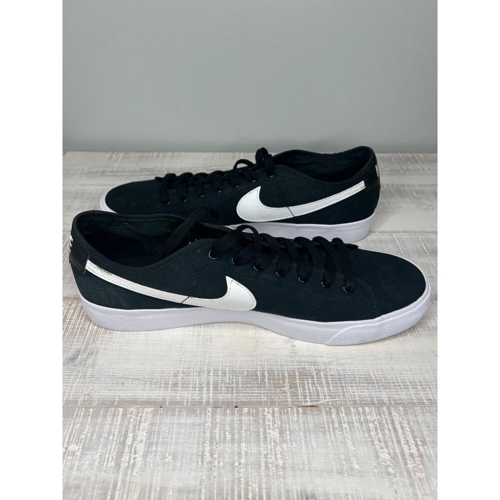 Nike SB BLZR Court Low Canvas Black/White Mens Sneakers Size 11 - Picture 6 of 11